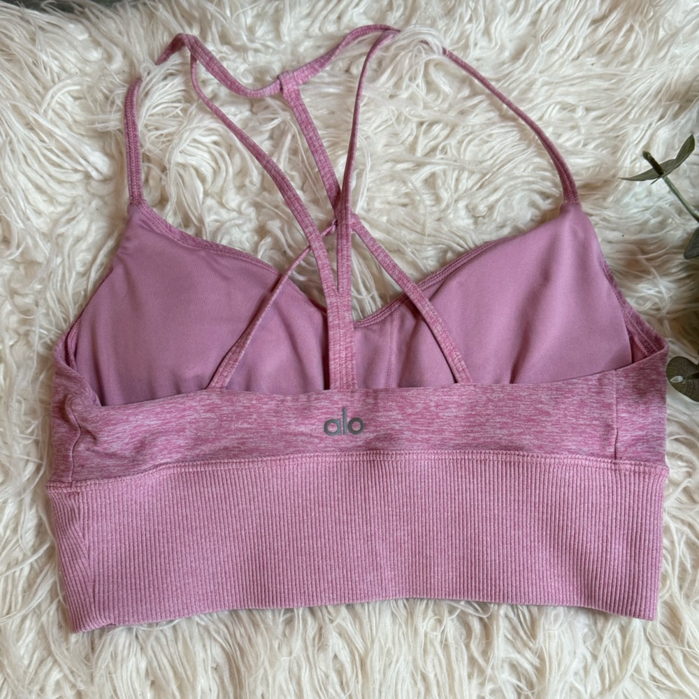 ALO Yoga Alosoft Lavish Bra - Picture 9 of 11